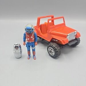 Gator W/ Hayes MASK M.A.S.K. Kenner 1985 Vintage Action Figure Jeep Boat Wheel